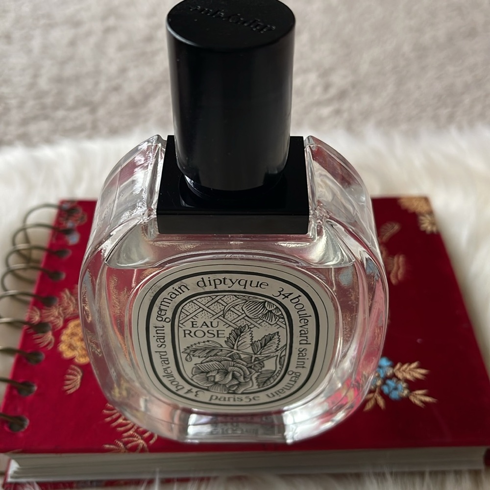 Women Eau Rose Diptyque Eau De Toilette Fragrance 100ml Hardy Used No Box - Picture 7 of 8